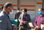 بازرسی سرزده مدیرکل تعزیرات حکومتی از واحدهای صنفی و تولیدی شهر قلعه رئیسی