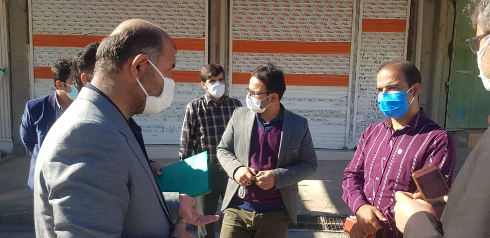 بازرسی سرزده مدیرکل تعزیرات حکومتی از واحدهای صنفی و تولیدی شهر قلعه رئیسی