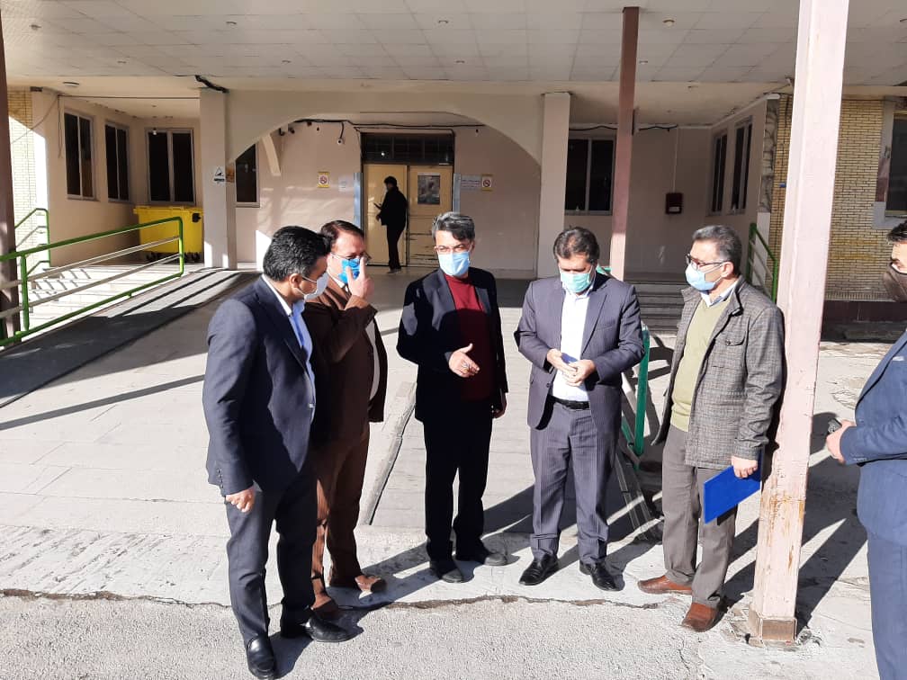 دیدار فرماندار ،و رئیس اوقاف و امور خیریه شهرستان بویراحمد به مناسبت روز پرستار از بیمارستان شهید بهشتی یاسوج