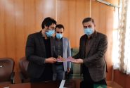 مراسم معارفه مسئول حراست بیمارستان شهید بهشتی یاسوج برگزار شد