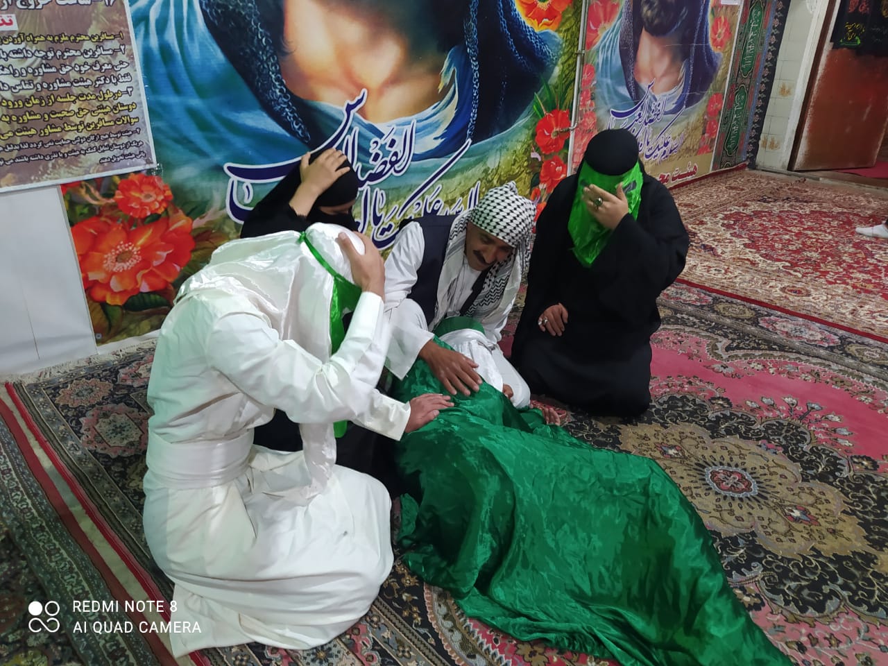 اجرای تعزیه و شبیه خوانی در ایام شهادت حضرت علی علیه السلام در شهرستان بویراحمد+تصاویر