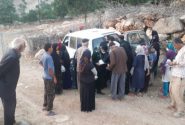 توزیع کمک های مومنانه بین روستائیان وعشایر منطقه صعب العبور پیچاب باشت