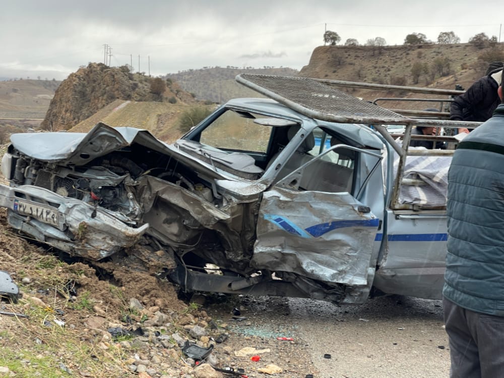 تراژدی های بی پایان محور یاسوج_اصفهان/راننده خودرو پژو فوت نمود