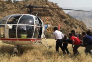 عملیات موفق سرخ پوشان هلال احمر کهگیلویه و بویراحمد پس از ۳۱ ساعت تلاش در ارتفاعات شهرستان باشت 