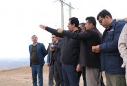 بازدید رئیس سازمان مدیریت و برنامه‌ریزی استان به همراه تعدادی از مدیران کل دستگاه‌های اجرایی از طرح‌های عمرانی و اقتصادی بخش دیشموک