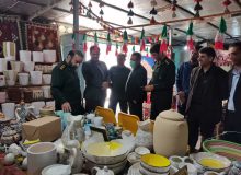 افتتاح نمایشگاه صنایع دستی بسیج در یاسوج
