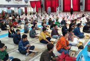 برگزاری بزرگترین محفل انس با قرآن کریم دانش آموزان شهرستان بویراحمددر حسینیه ثارالله یاسوج