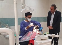 ارائه خدمات دندانپزشکی به مددجویان کمیته امداد منطقه ی دو یاسوج